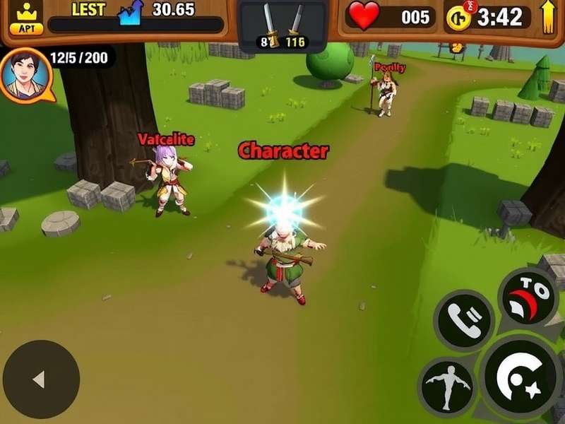 Warrior S Way Gameplay Screenshot